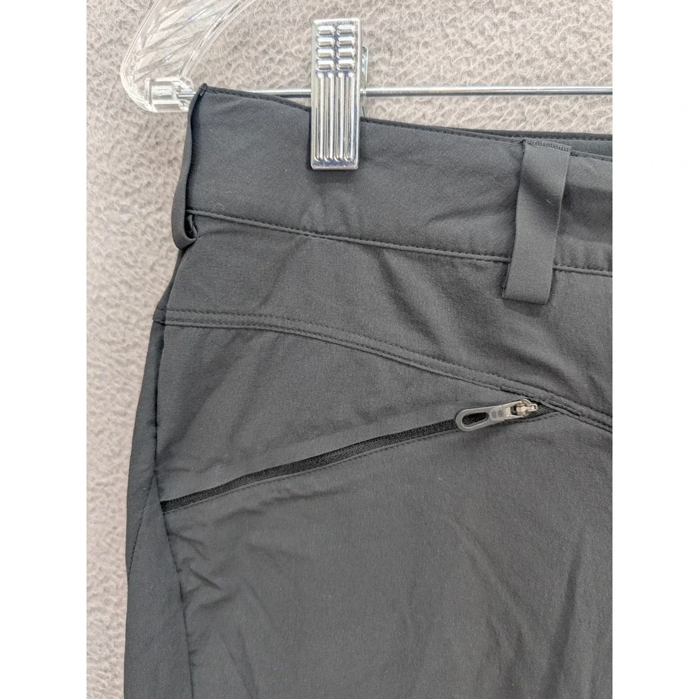 Salomon Wayfarer Black Hiking Capri Pants Women's Size 8 Technical Outdoor Cargo - Picture 4 of 11